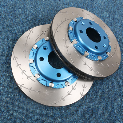 Automatycznie zmodyfikowana tarcza hamulcowa Honda Civiv Performance Fit GK5 Rear Disc 280x9mm Blue Dragon Slot