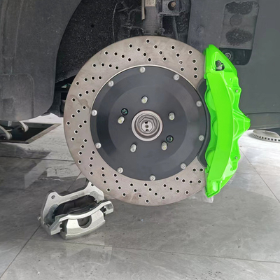 Monoblock Kia K5 Zacisk Hamulca 6 Tłoczków Zaciski Kolor Zielony