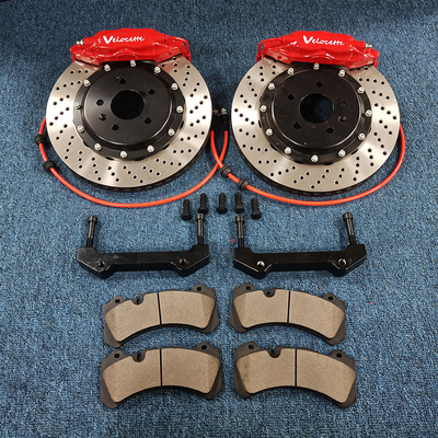 Mocne sportowe powołanie Zaciski hamulcowe Honda Zmodyfikowane tarcze szczelinowe 355x32mm