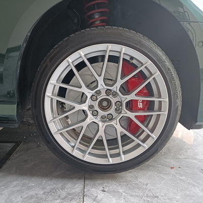 Zestaw zacisków hamulcowych Audi A5 Upgrade 6 Big Pot Red Color Monoblock Calper