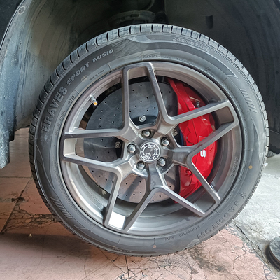Modyfikacja samochodu 10 tłokowych zacisków hamulcowych tarcze węglowo-ceramiczne do Honda UR-V