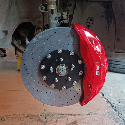 Modyfikacja samochodu 10 tłokowych zacisków hamulcowych tarcze węglowo-ceramiczne do Honda UR-V