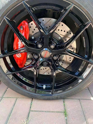 Odnowione zaciski hamulcowe BMW AP9200 Tarcze 330 mm Kolor niebieski czarny