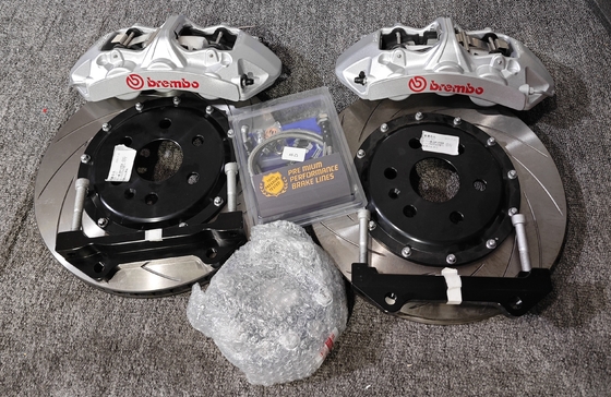 Tarcze 380MM Odnowione zaciski Zestawy zacisków hamulcowych Pasują do Brembo GT6 / Cadillac XT5