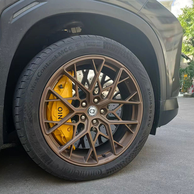 Wyrobowane krzyżowo zderzacze hamulcowe do rozpraszania ciepła Wyższa węglowa stal dla Toyoty Alphard