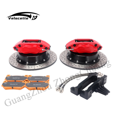 Wielki zestaw zacisków hamulcowych 7600 4-Pot Piston Bake Caliper dla kół 15-16 cal 285-300mm dla BMW X1 X3 X5